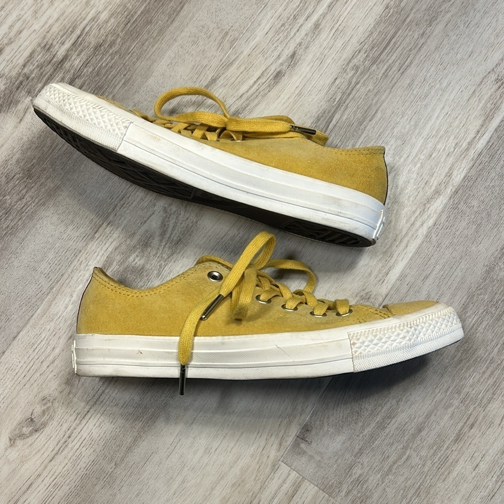 Converse All Star Chuck Taylor Low Suede Leather Desert Marigold | Rare Colorway - Picture 9 of 12